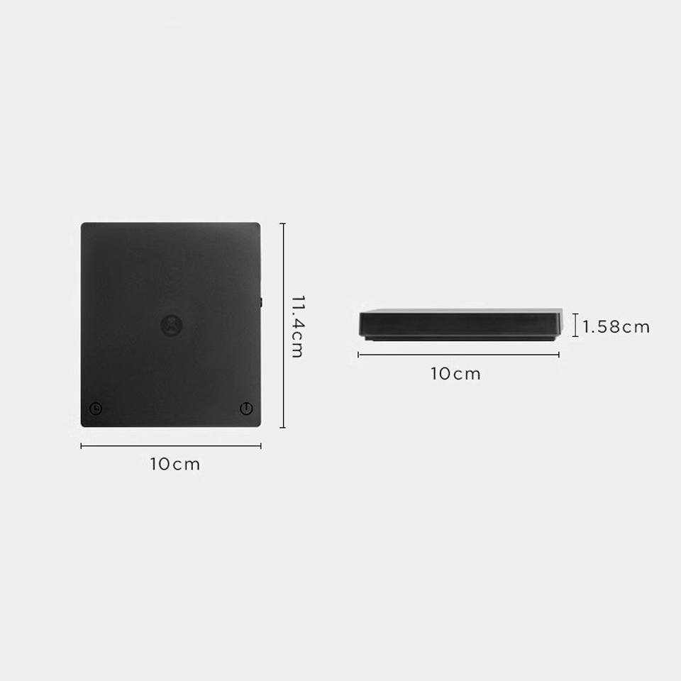 Cân Timemore Black Mirror Mini | Cân điện tử mini chuyên dụng pha chế cà phê