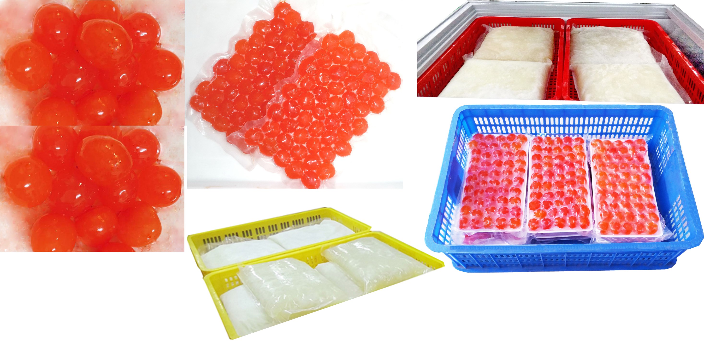 [SIÊU RẺ] COMBO 2 TÚI Lòng đỏ trứng vịt muối cỡ NHỎ 7gram (50 trứng/túi hút chân không)