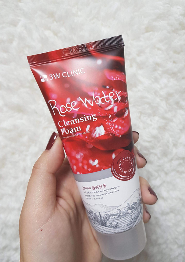 [HCM]Sữa rửa mặt 3W CLINIC Foam Cleansing 100ML