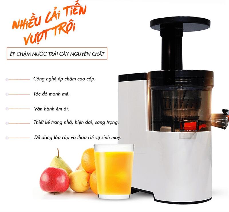 Máy Ép Trái Cây Chậm - Mishio Slowjuicer Mk61 150W