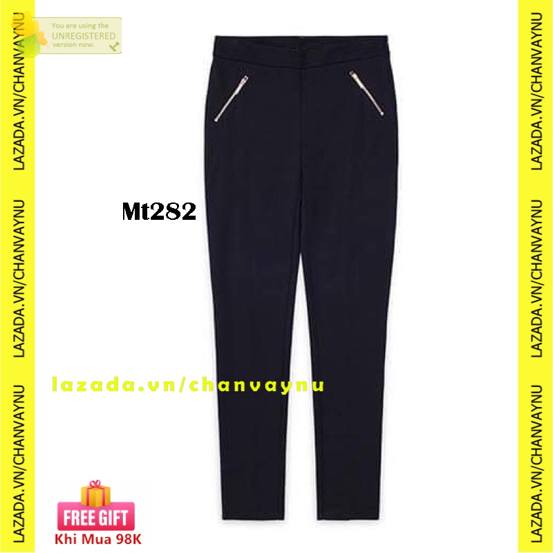 Quần Legging Túi Dây Kéo Mt282 sành điệu chanvaynu