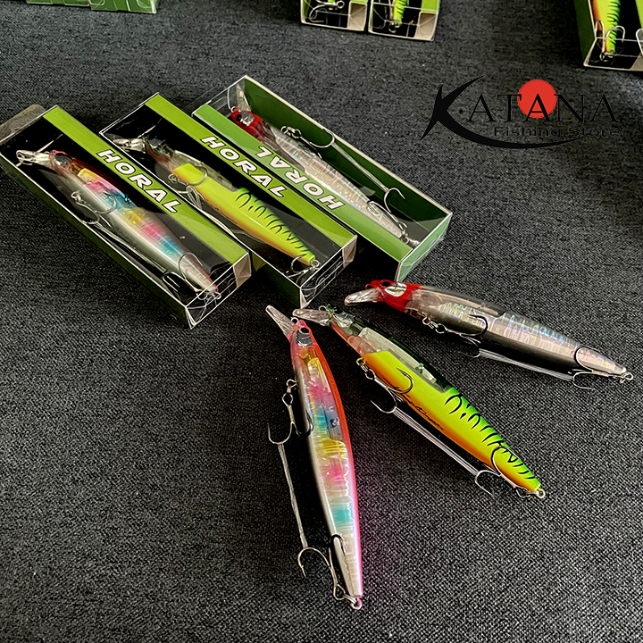 Mồi Lure Minnow HORAI GLITTER 120