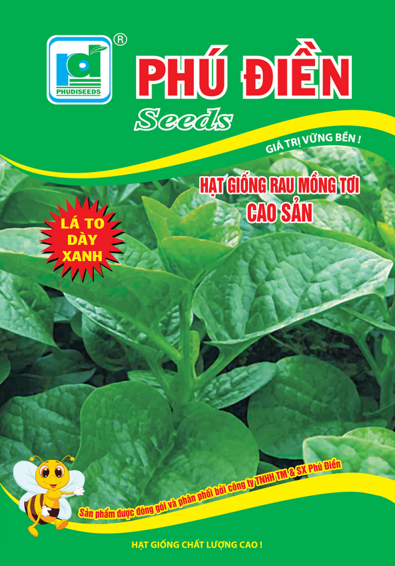 Hạt giống rau mồng tơi cao sản
