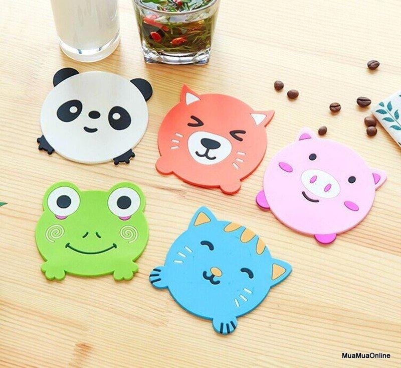 Miếng Lót Ly Hình Thú Cao Cấp