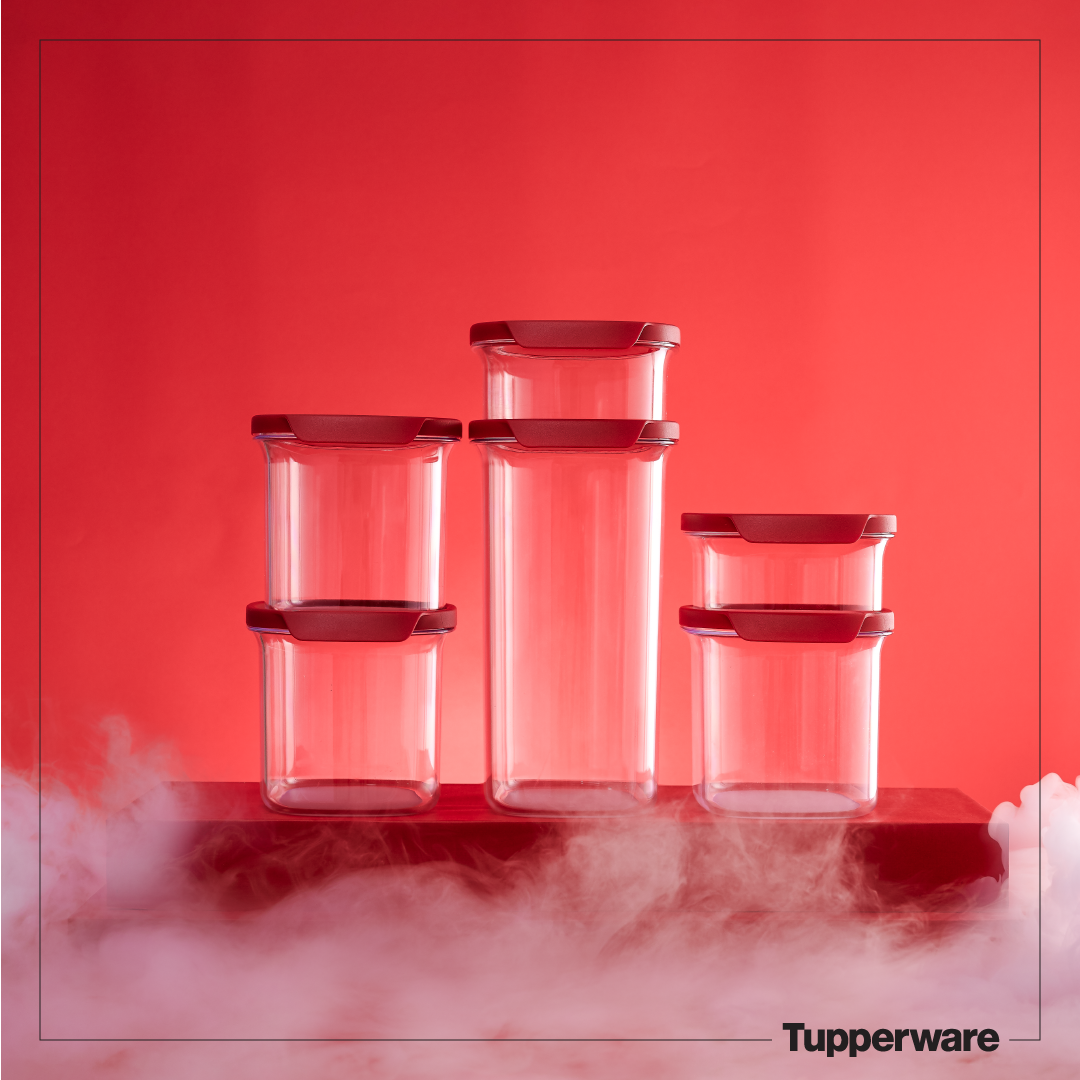Bộ hộp bảo quản thực phẩm Tupperware Ultra Clear (6 hộp)