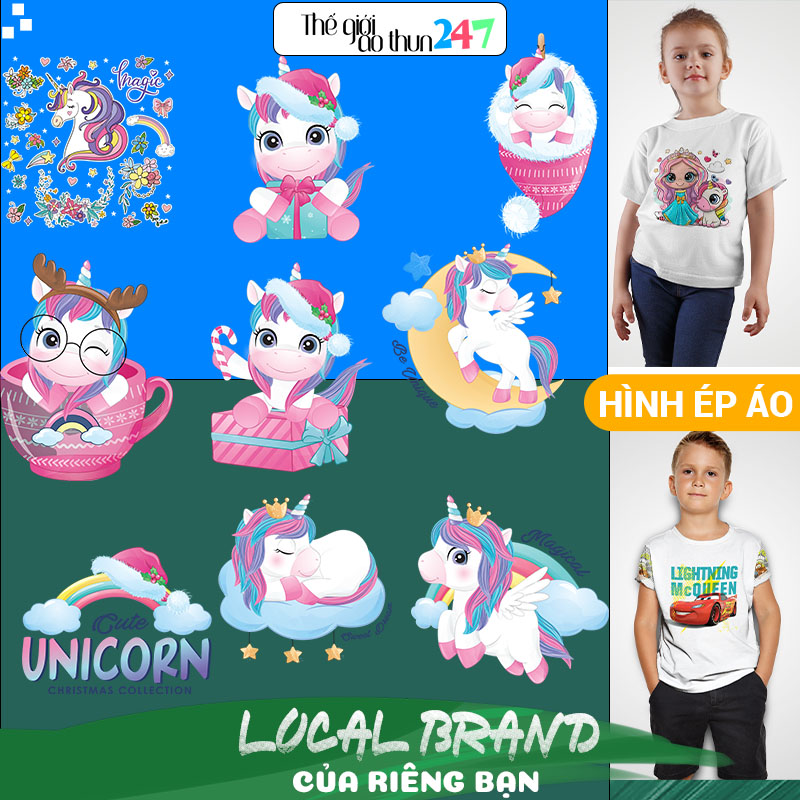 [Hình ủi, ép nhiệt] Hình dễ thương cho trẻ SN19