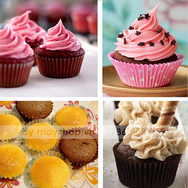 Cupcake mềm nguyên lốc