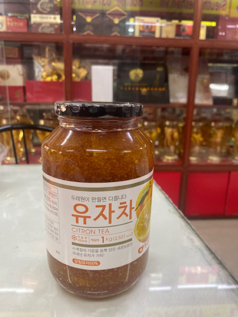 TRÀ CHANH MẬT ONG HÀN QUỐC HŨ 1KG.