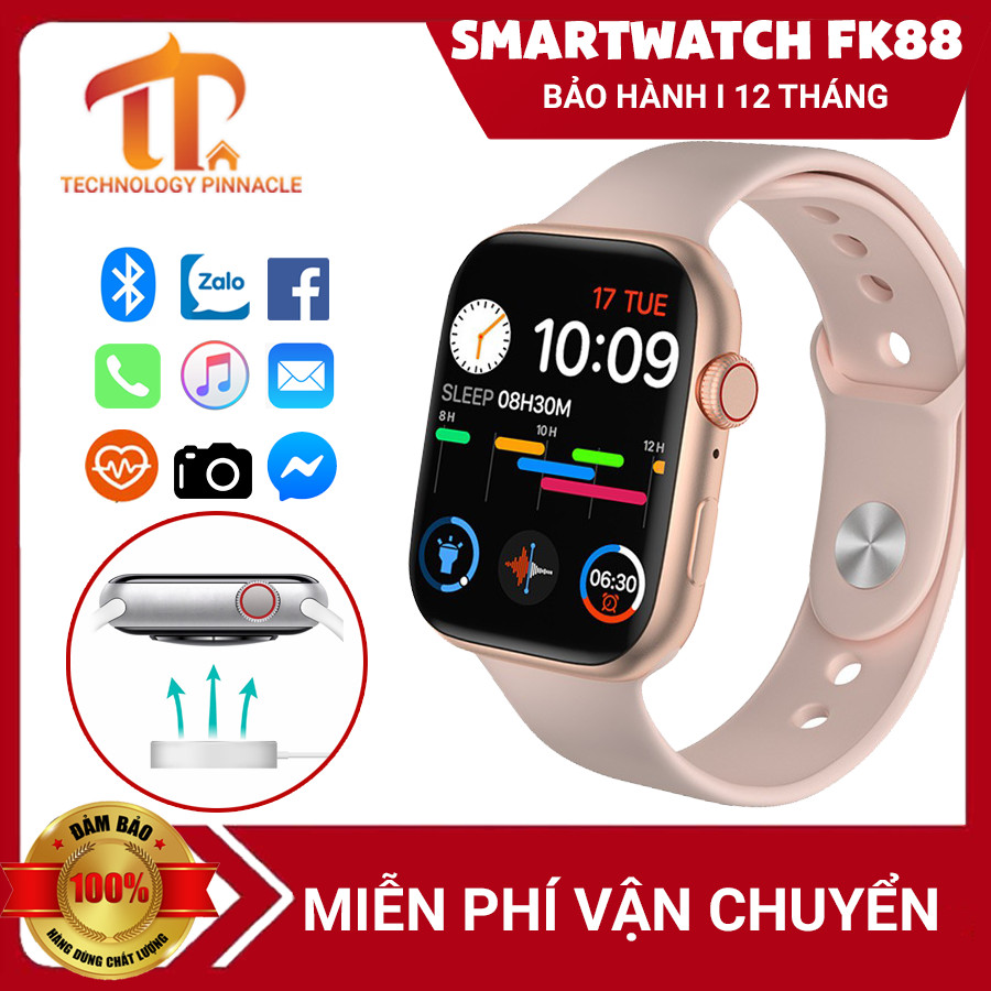 [HCM][ SIÊU PHẨM HOT 2021] Đồng Hồ Thông Minh Smart Watch FK88 Nữ Nam 1.78 Inch HD Hình Nền Sáng Tạo Bộ Mã Hóa Núm Xoay Digital Nút Nguồn Kết Nối Bluetooth Gọi Điện Nhắn Tin -Theo Dõi Sức Khỏe -Vòng Đeo Tay Thông Minh Chuẩn Công Nghệ 5.0.
