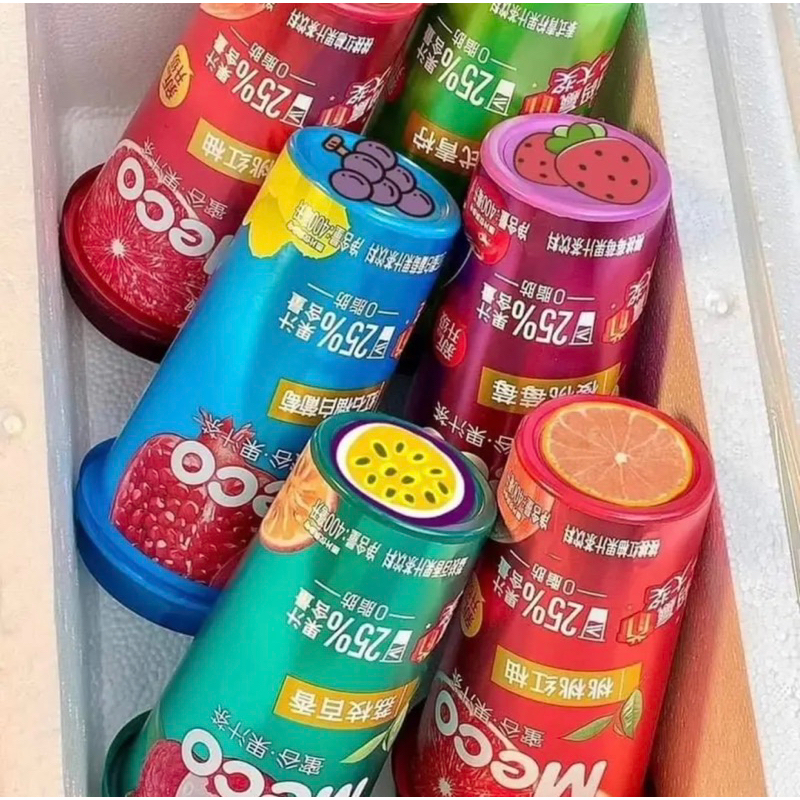 Trà trái cây pha sẵn Meco 400ml