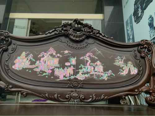 BỘ BÀN GHẾ NU Y CẨN ỐC SIÊU VIP - NY9