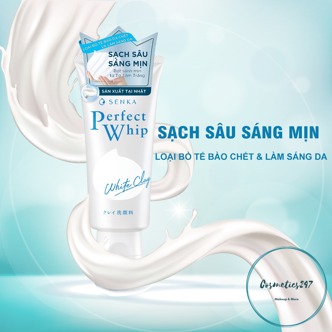 Sữa rửa mặt Senka dành cho mọi loại da