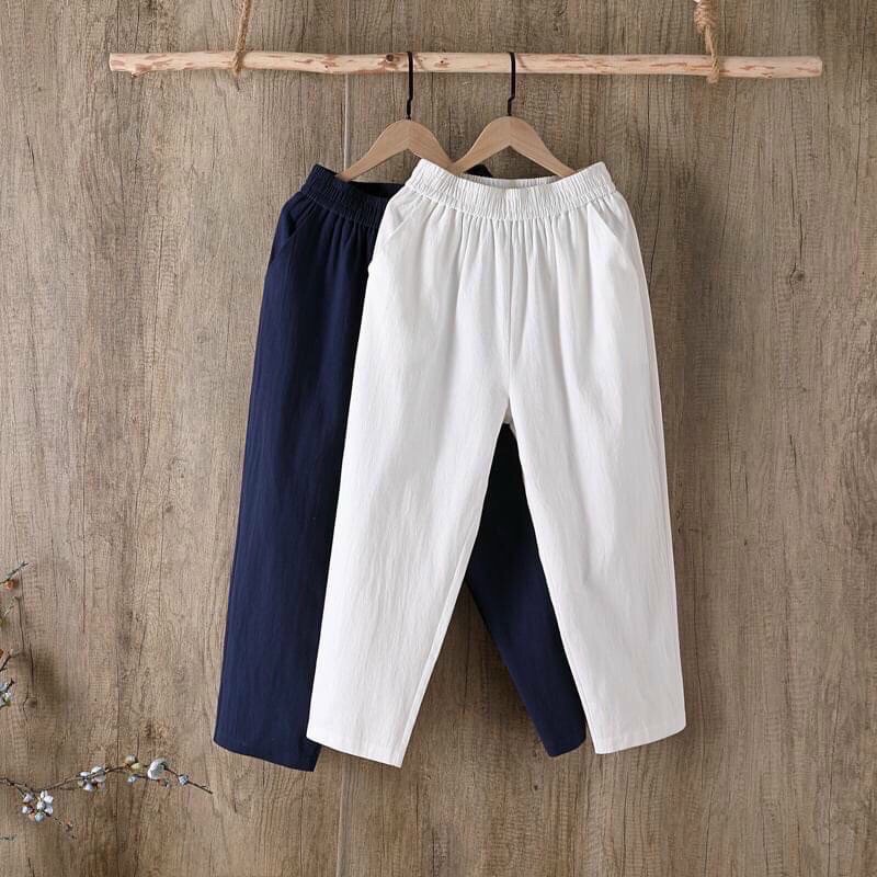 Quần Baggy Đũi Cạp Chun siêu Mát Mindoo.vn DC