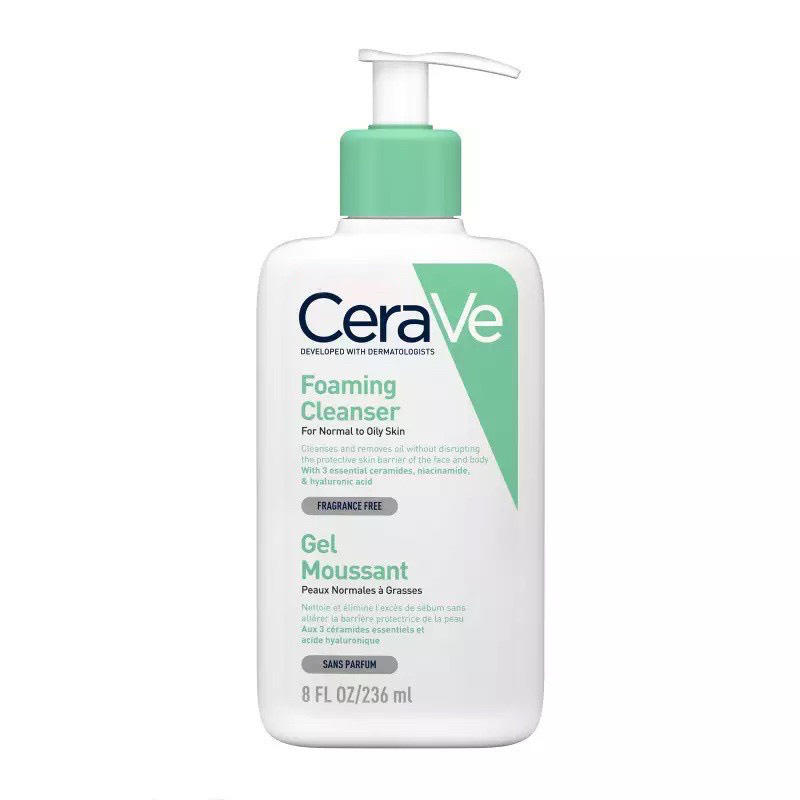 Sữa Rửa Mặt CeraVe Foaming Cleanser 236ML, 473ML