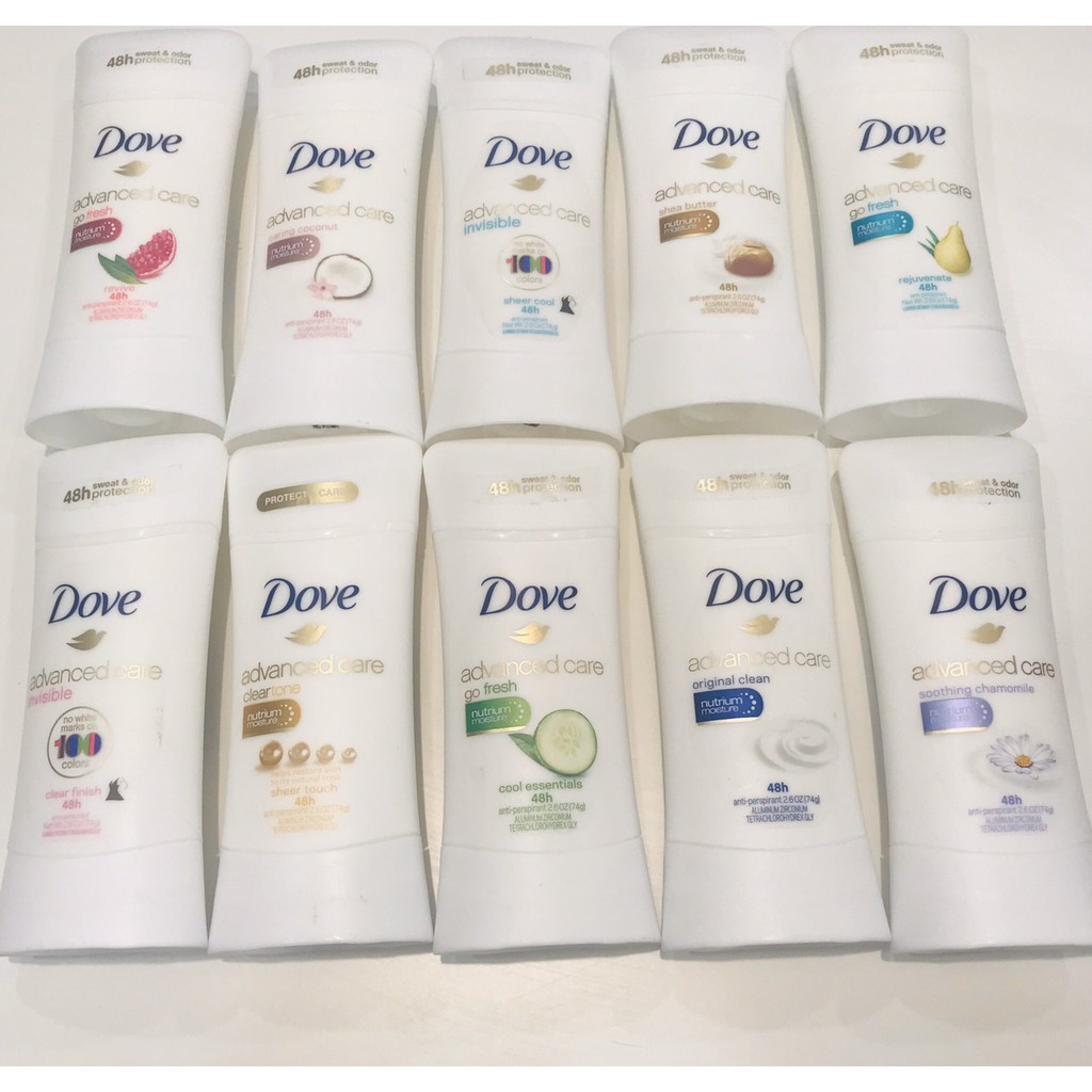 Sáp khử mùi Dove Advanced Care 74gr