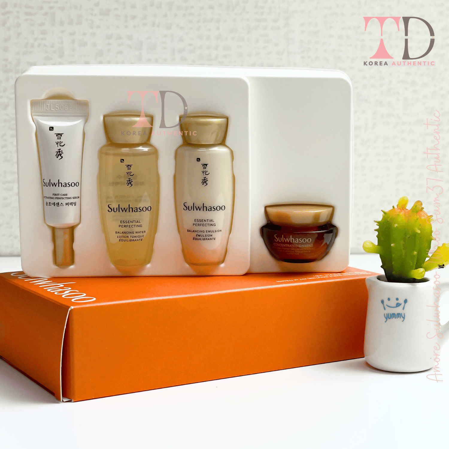 Sulwhasoo Set mini Chống Lão Cấp Ẩm Sulwhasoo Perfecting Daily Routine 4Sp tloskorea cũ