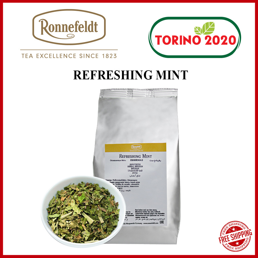 [HCM][HÀNG CHÍNH HÃNG] Trà lá Ronnefeldt tea - Trà lá Refreshing Mint gói 100g
