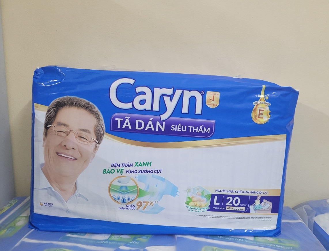 Tã dán người lớn Caryn M20/L20/XL20/XL10