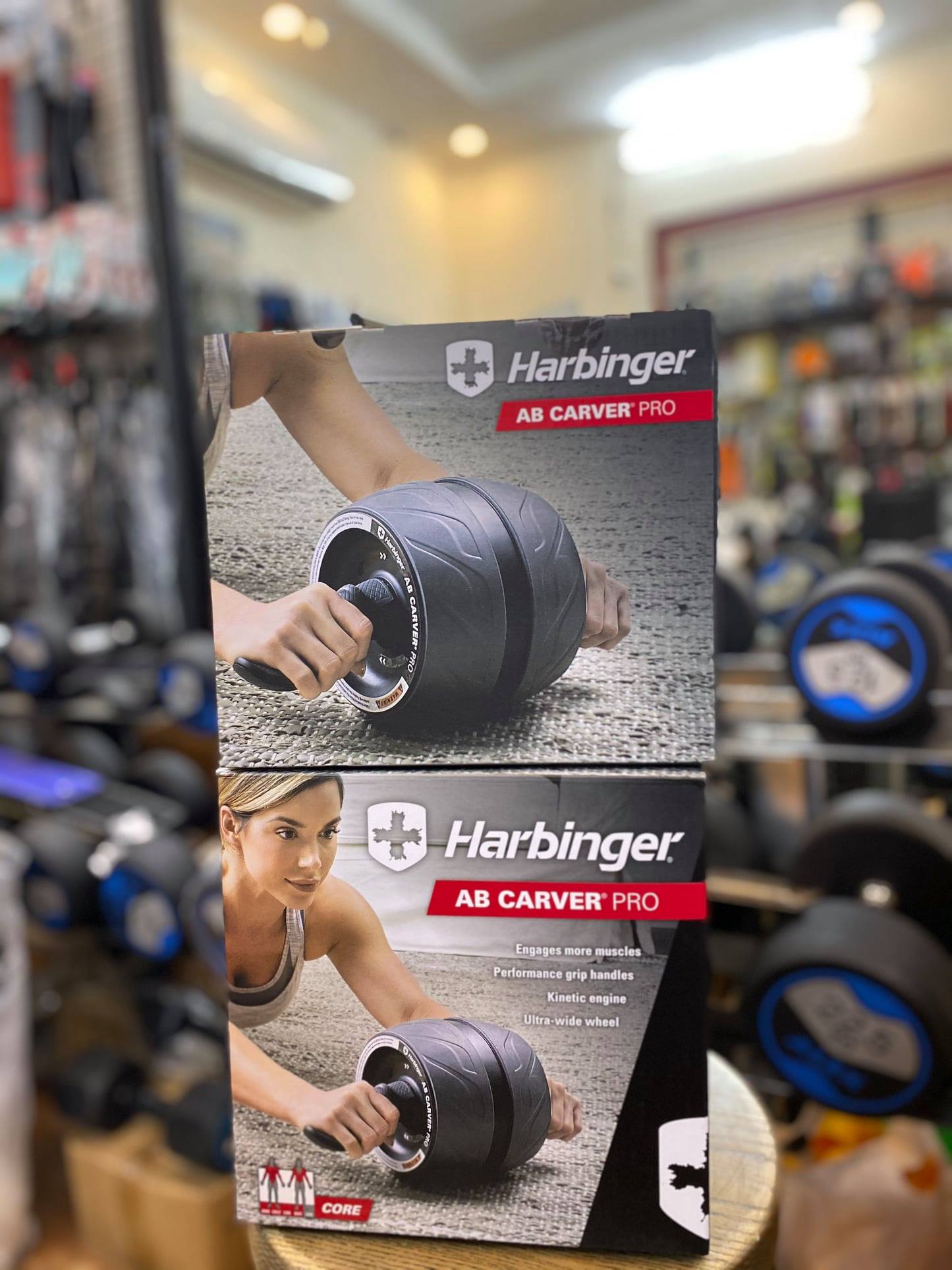 [HCM]Con lăn tập bụng Harbinger AB Carver Pro