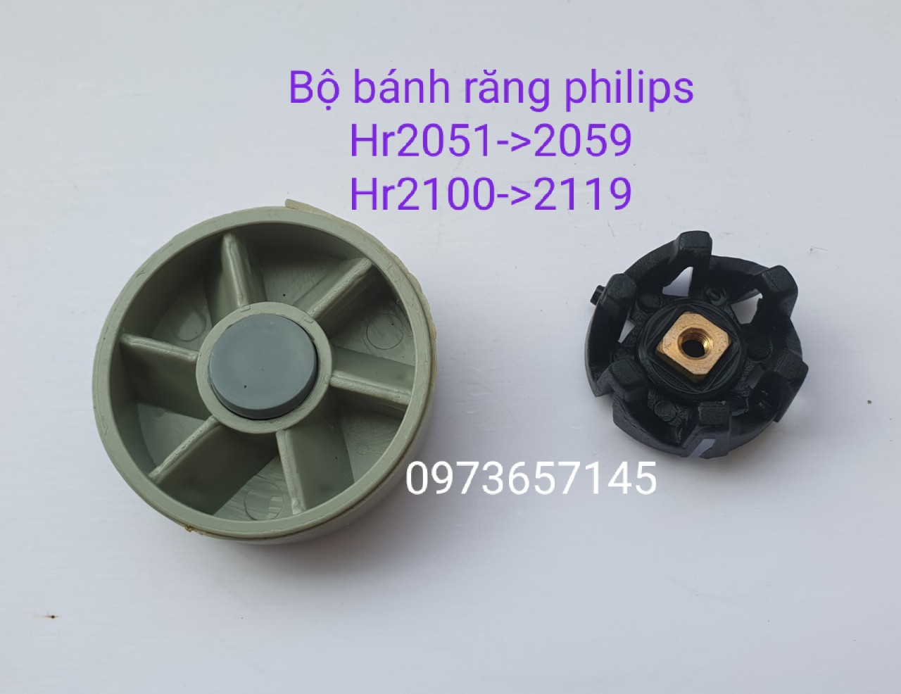 Phụ kiện máy xay sinh tố Philips HR2108 hr 2104 hr2102 HR2056 HR2051- bánh răng, vấu chuyển động