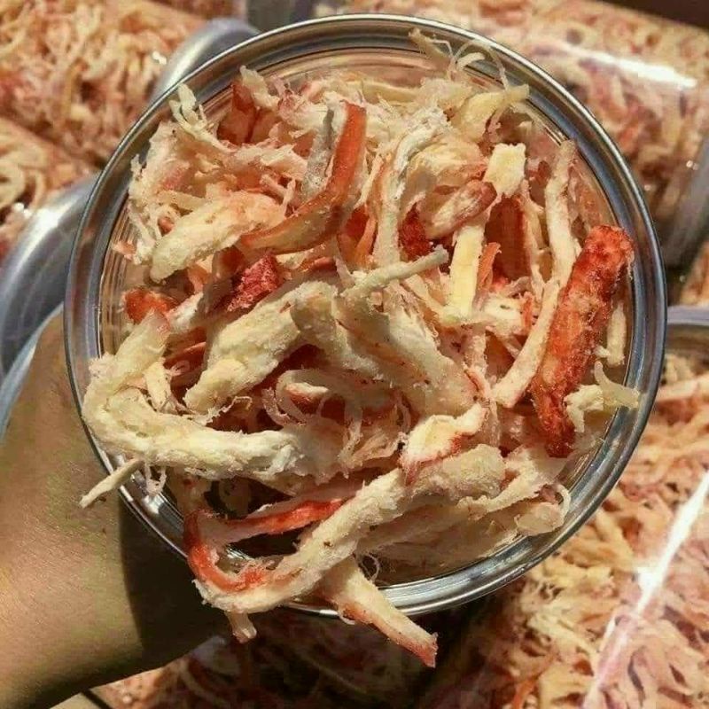 MỰC XÉ SỢI HẤP NƯỚC DỪA