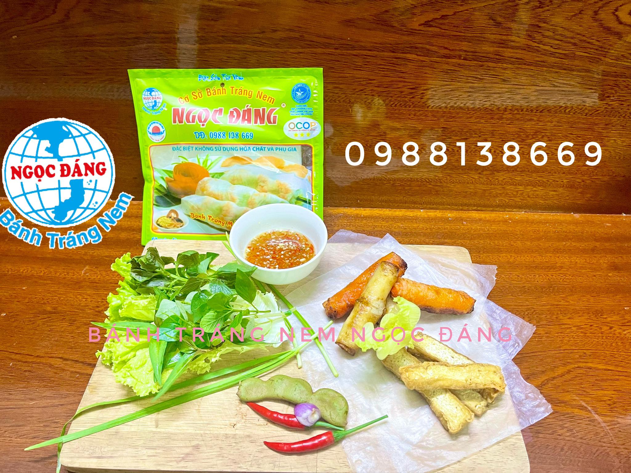 combo 20 bịch Bánh tráng nem Ngọc Đáng