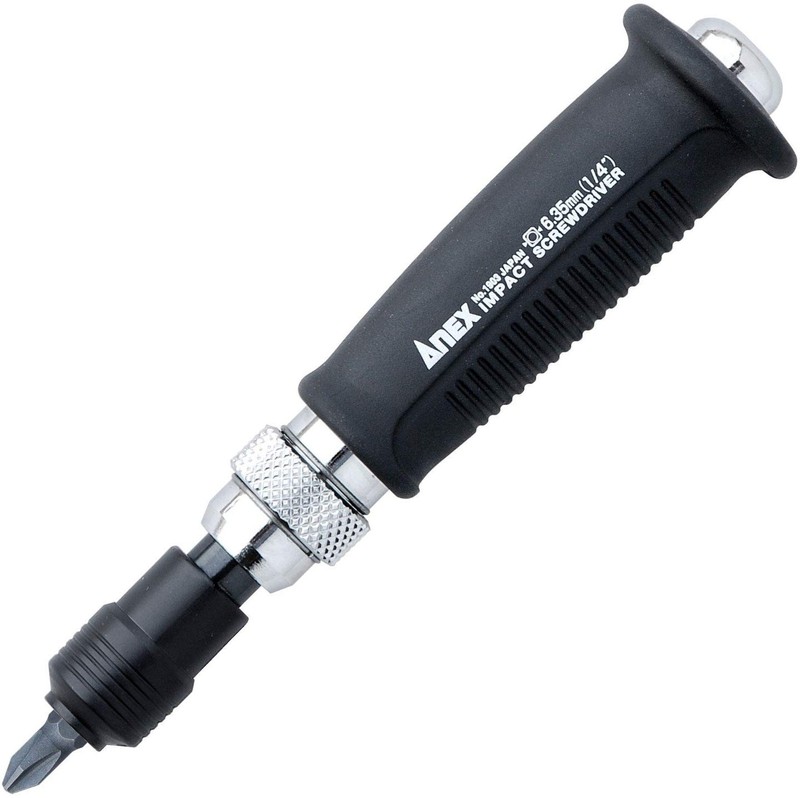 [HCM][ CHÍNH HÃNG ] Tô vít đóng 1/4  No.1903 Anex Nhật Bản -tô vít đa năng-tô vít điện-tô vít 4 cạnh-tô vít đóng-tô vít cầm tay-tô vít Nhật Bản-bộ tô vít mini-bộ tô vít đa năng