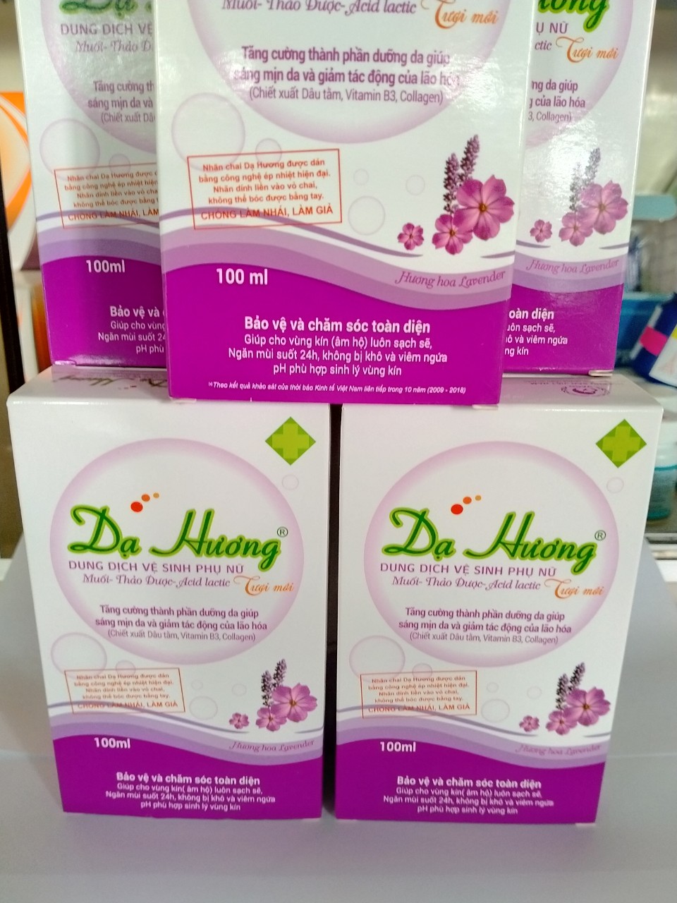 Dung dịch  vệ sinh phụ nữ DẠ HƯƠNG Chai100 ml