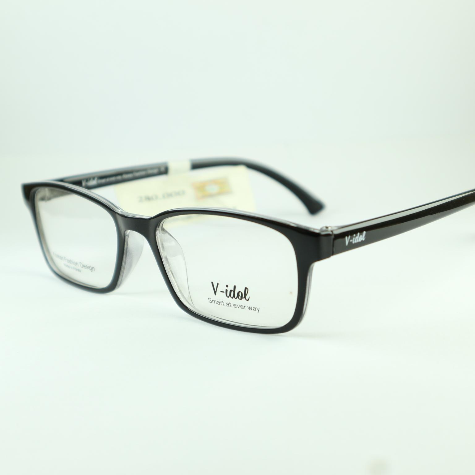 [HCM]Gọng kính V-idol V8050 STBK ( màu đen )