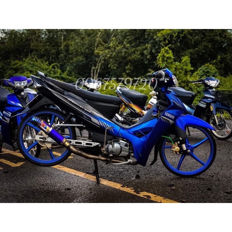 Tem rời sirius 2014 xanh đen