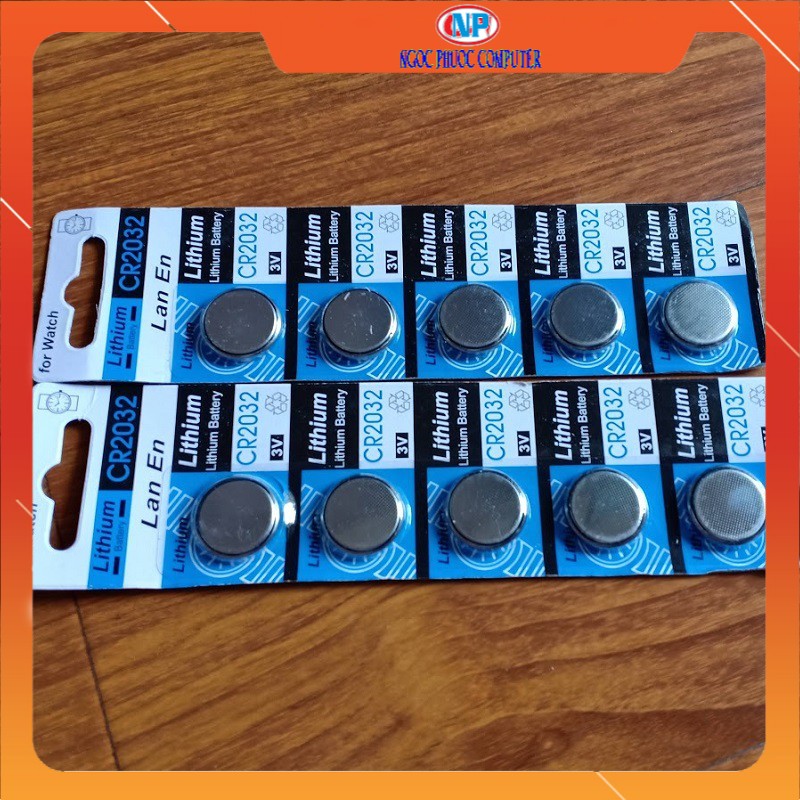 Combo of 10 Cr2032 Lithium Batteries