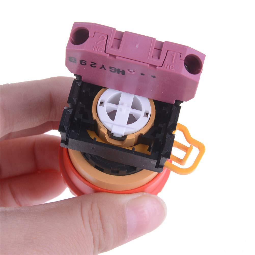 Nút Dừng Khẩn IDEC - YW1B-V4E01R - 1NO/NC_22mm - Dừng Khẩn Phi 22 Idec - Nút Stop IDEC