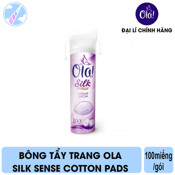 [HCM]Bông Tẩy Trang Ola Silk Sense Cotton Pads 100 Miếng nhập khẩu