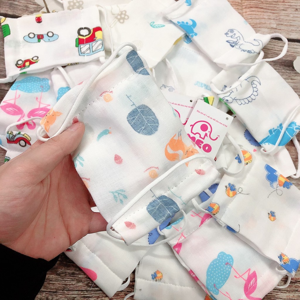 Khẩu trang xô nhật cho bé