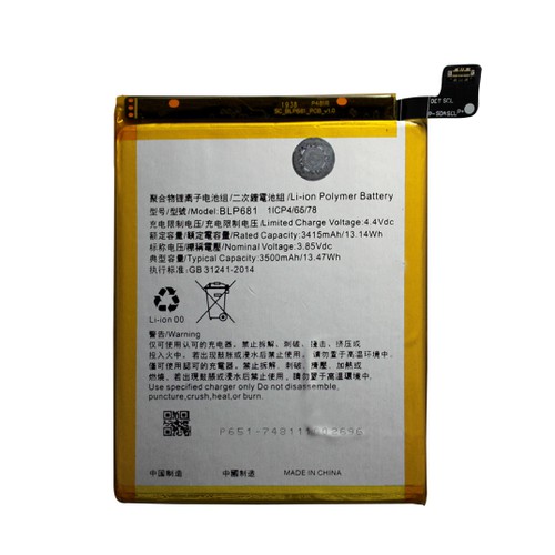 Pin Oppo F9 BLP681 3500mAh