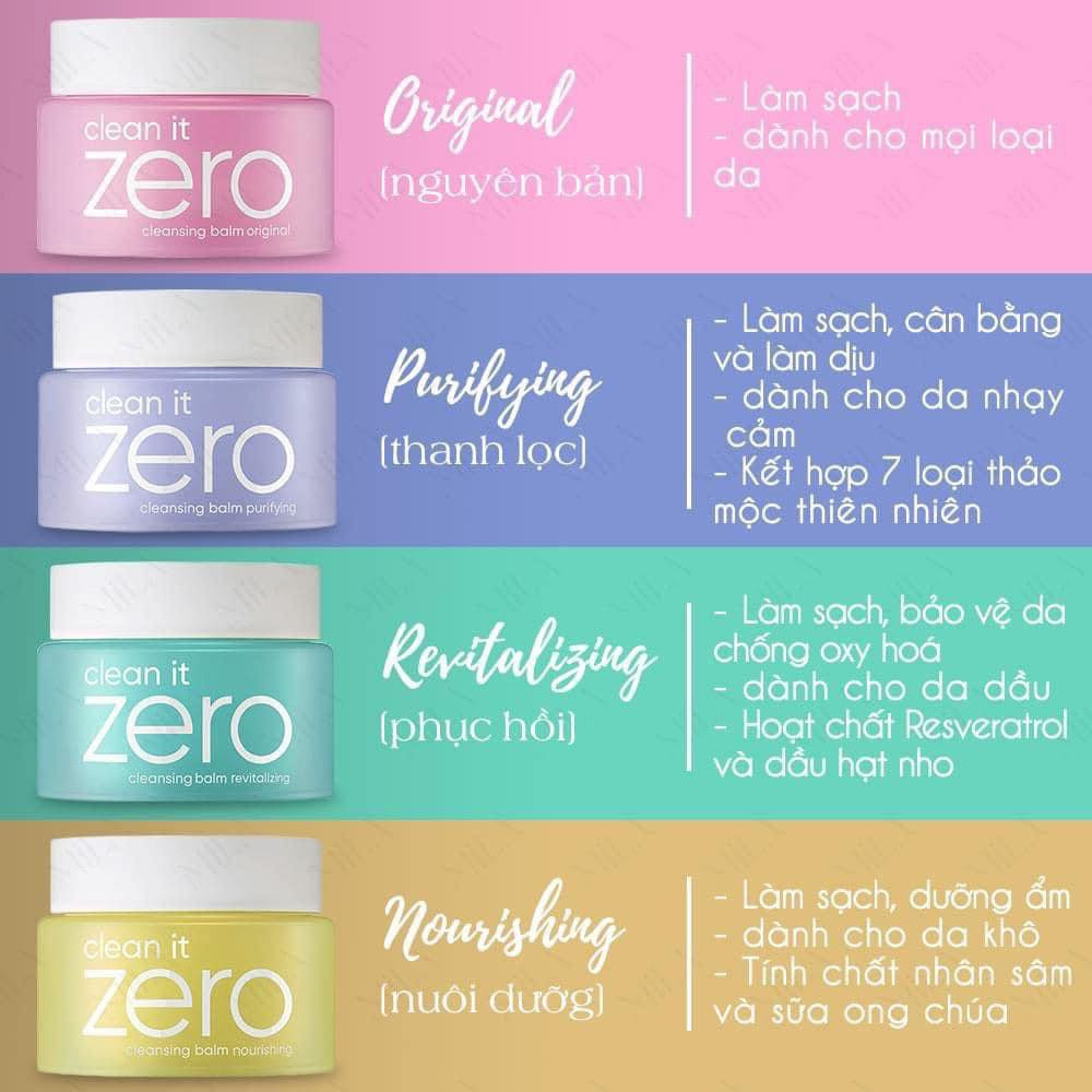 Sáp Tẩy Trang Banila Co Clean It Zero Cleansing Balm Original Xuất xứ hàn quốc