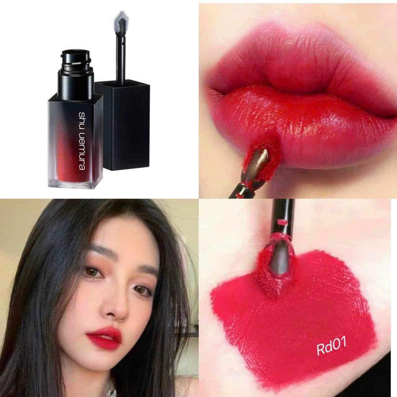 Son kem Shu Uemura mà đỏ rượu 5.3g