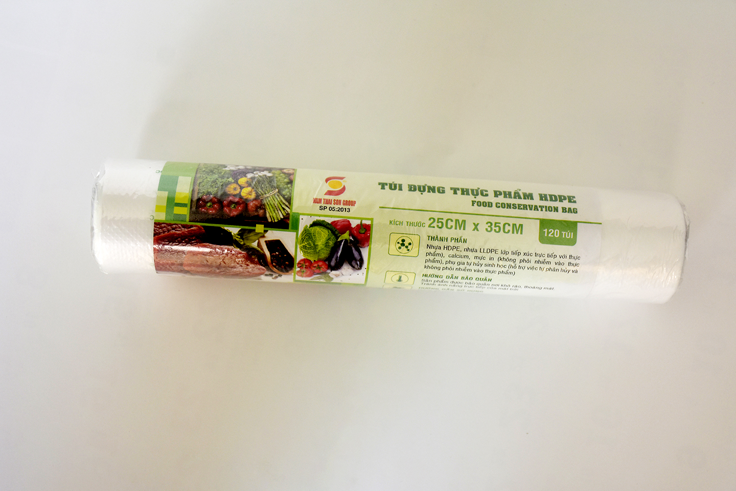 01 cuộn túi đựng thực phẩm (120 túi)