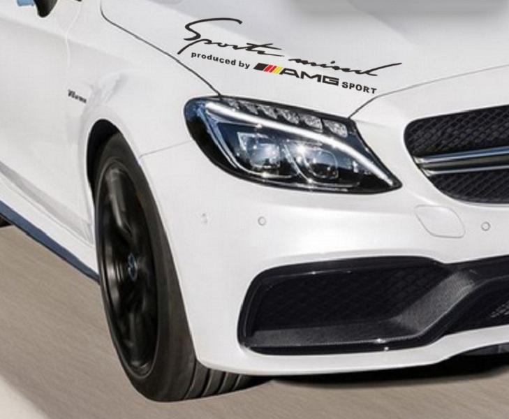 Tem sport mind AMG dán xe ô tô