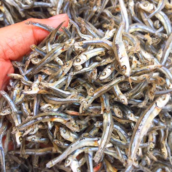 Tốn cơm với Cá cơm khô rim mật ong
