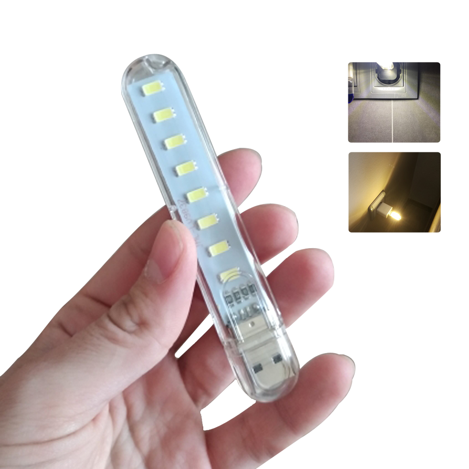 combo 2 bóng đèn USB siêu sáng 8 LED