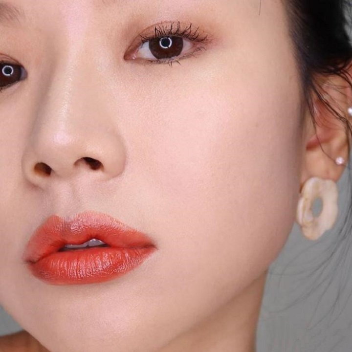 Son Gucci Màu 302 Agatha Orange Matte Cam Đỏ