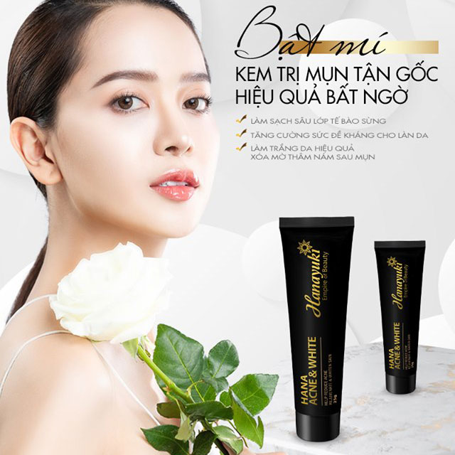 Kem trị mụn Hanayiki