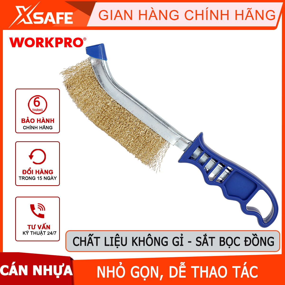 Workpro copper clad brush-wp253003
