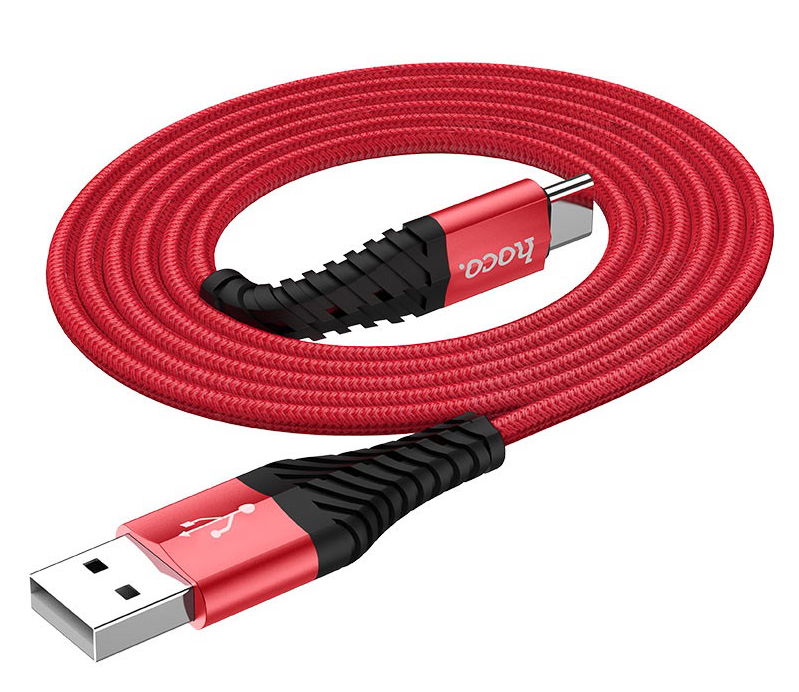 Cáp sạc Hoco X38 TypeC(3A, Sạc nhanh,  1 Mét)  - màu ngẫu nhiên