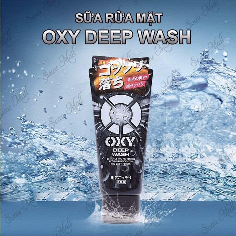 Sữa Rửa Mặt Nam Oxy Deep Wash 130g