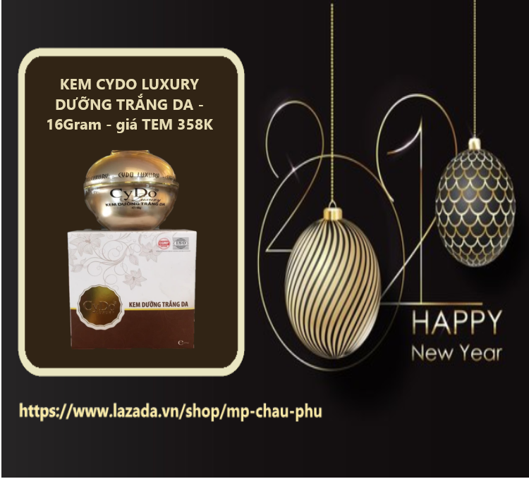 KEM DƯỠNG TRẮNG DA GIỮ ẨM CYDO 16G