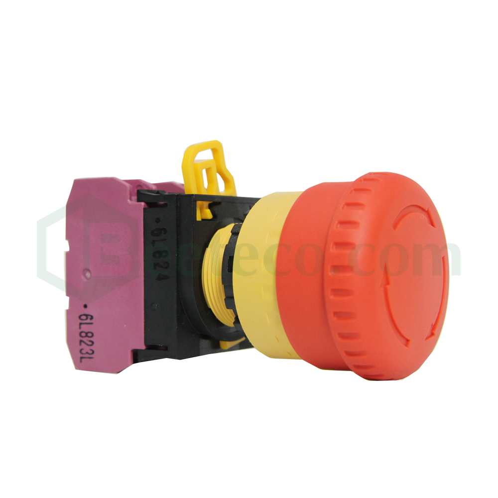 YW1B-V4E : Nút nhấn khẩn Idec phi 22