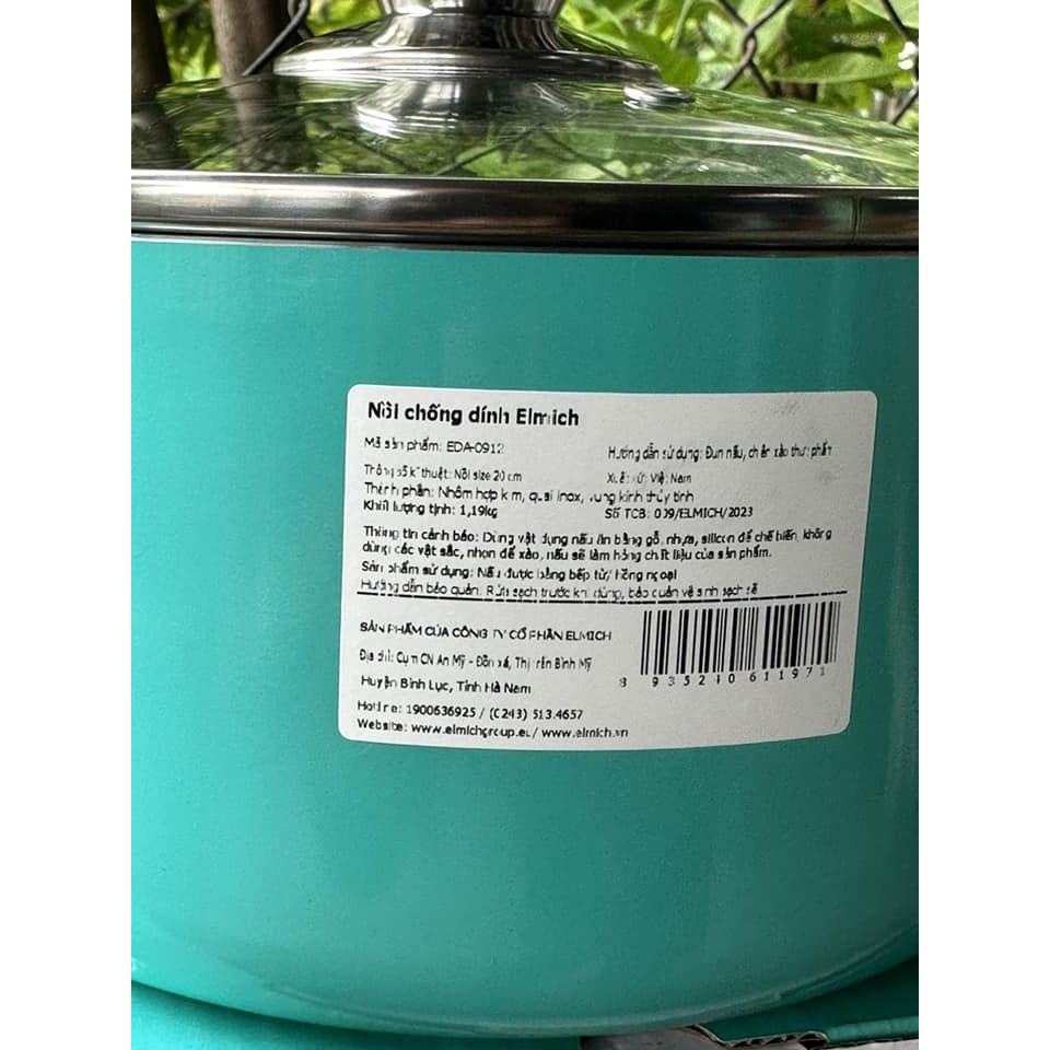 NỒI EMICH CHỐNG DÍNH EDA 20cm