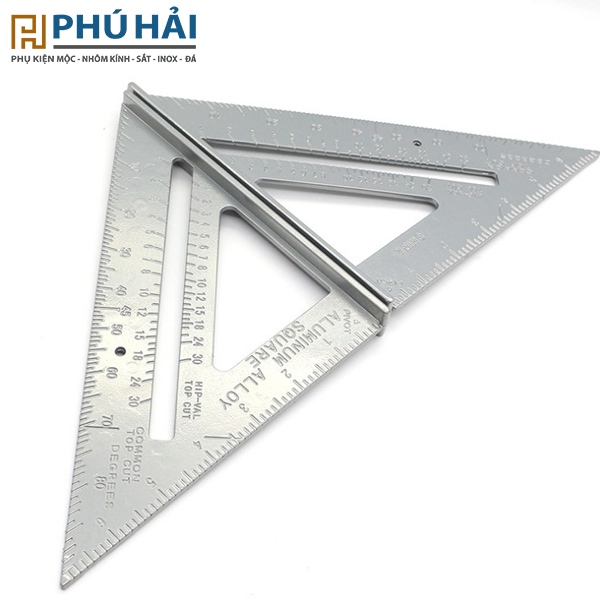 Thước đo góc tam giâc, thuóc đo mòi chữ A